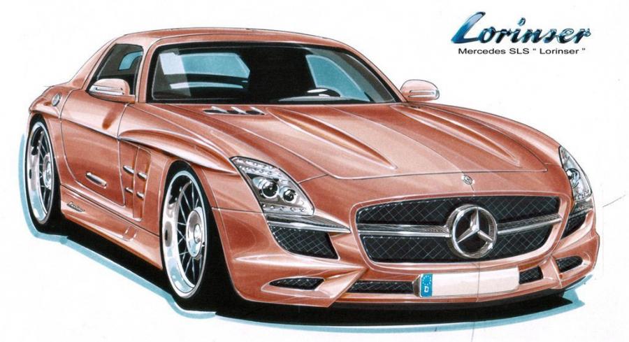 Mercedes-Benz SLS AMG Gullwing by Lorinser '2010
